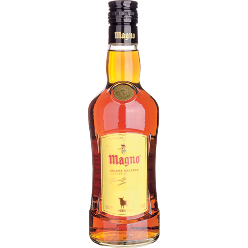 БРЕНДИ ДЕ ХЕРЕС МАГНО СОЛЕРА РЕЗЕРВА АЛК. 36 % 0,5 Л СТ/Б БОДЕГАС ОСБОРН ИСПАНИЯ