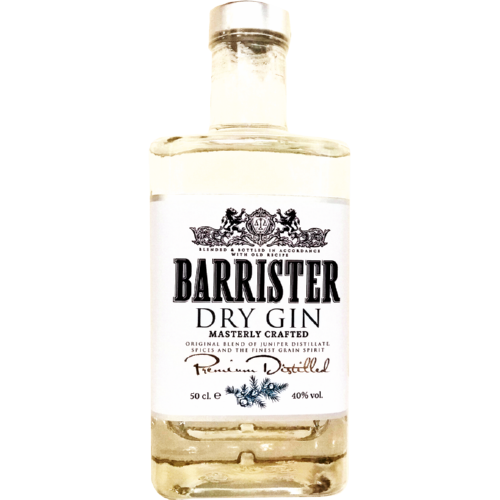 Барристер Драй джин 0,5/6 40% Россия, 