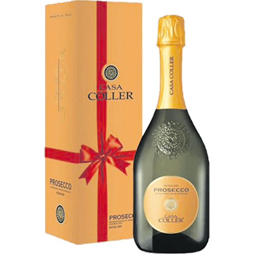 ВИНО ИГРИСТОЕ ПРОСЕККО КАЗА КОЛЛЕР БЕЛ БРЮТ АЛК. 11 % 0,75 Л П/У КАЗА КОЛЛЕР ИТАЛИЯ