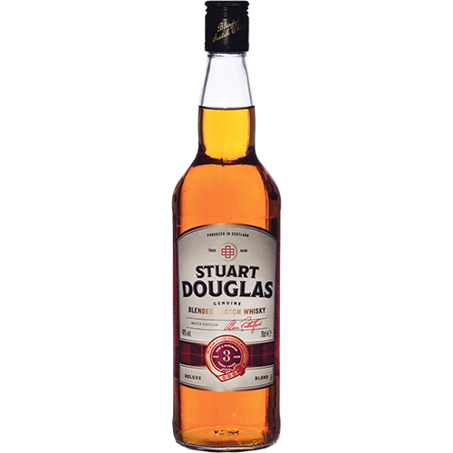 ВИСКИ СТЮАРТ ДУГЛАС ШОТЛАНДСКИЙ КУПАЖИР 3 ГОДА АЛК. 40 % 0,7 Л СТ/Б Й&Г ШТЕВАРТ СОЕД. КОРОЛЕВ.