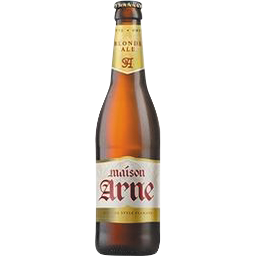 ПИВО МЕЙЗОН АРНЕ БЛОНД ЭЛЬ ПАСТЕРИЗ СВЕТЛОЕ АЛК. 6,6 % 0,4 Л СТ/Б ОПХ РОССИЯ