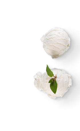 Классическое ванильное домашнее мороженое