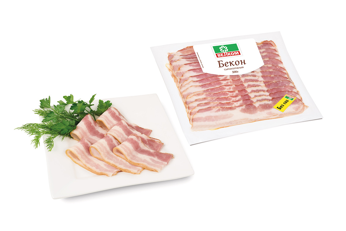 бекон с/к 100г иней. бекон сырокопчёный с/м б/ш мясницкий ряд нарезка 500 г. шейка иней сырокопченая нарезка 100 г. бекон таганский сырокопченый 500г. бекон дымов 500 гр.