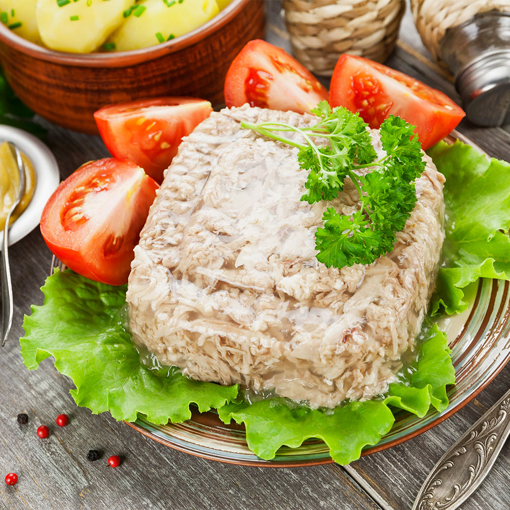 Холодец из трёх видов мяса