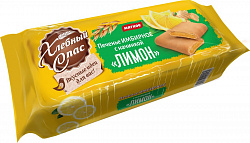 Печенье Хлебный спас Сдобное имбирное с лимонной начинкой, 200 г