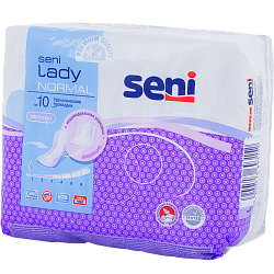 Прокладки Seni Lady Normal урологические, 10 шт