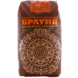 Сахар-песок Брауни Демерара тростниковый светлый, 900 г