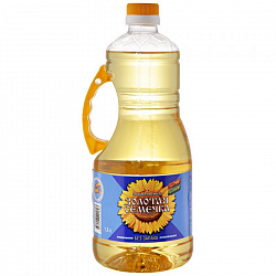 Масло Золотая семечка рафинированное, 1,8 л