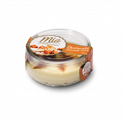 Десерт Mia Pasticceria Чизкейк с морской солью и карамелью, 80 г
