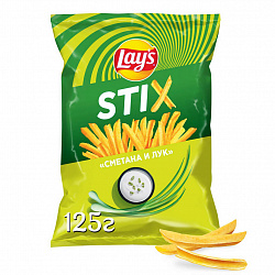 Снеки Lay's Stix Сметана и лук, 125 г