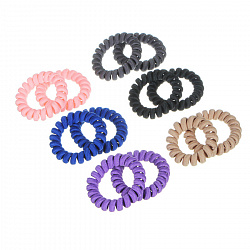 Резинка для волос Beriotti с декором, 2 шт, 5,5 см