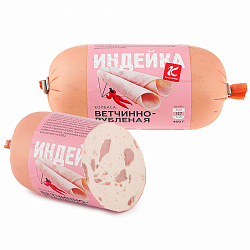 Колбаса Краснобор ветчинно-рубленная вареная, 400 г