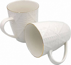 Кружка Вязанка фарфоровая, 350 мл, арт.ТА170103