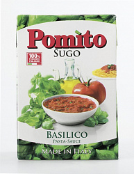 Соус Pomito с базиликом для пасты, 370 г