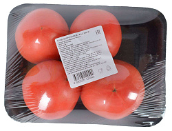 Томаты свежие на подложке упаковка, 700 г