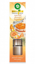 Диффузор аромамасел с деревянными палочками AirWick Аромат дынного чизкейка, 40 мл