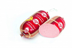 Колбаса Челны Фуд Говяжья вареная из фермерского мяса халяль, 500 г