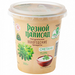 Сметана Резной палисад, 300 г