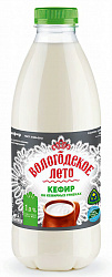 КЕФИР ВОЛОГОДСКОЕ ЛЕТО ЖИР. 1 % 930 Г ПЛ/Б СУХОНСКИЙ МК РОССИЯ