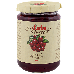Соус D'arbo Дикая брусника, 400 мл