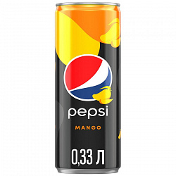 Напиток безалкогольный Pepsi Манго, 330 мл