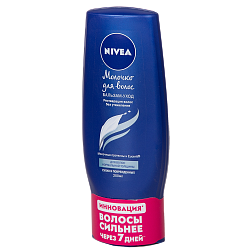Бальзам-уход Nivea Молочко для сухих и поврежденных волос нормальной толщины, 200 мл