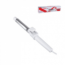 Плойка для волос Leben белая, 12 Вт