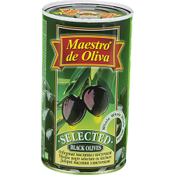 Маслины Maestro de Oliva с косточкой, 360 г