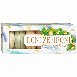 Зефир Нева Doni Zefironi Ассорти со вкусом клубники и черной смородины, 210 г