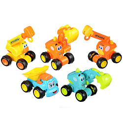 Машинка в виде спецтехники Игроленд, 12х8х11 см