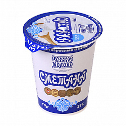 Сметана Рузская 25%, 175 г