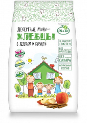Хлебцы Di&Di Мини с яблоком и корицей без сахара, 75 г