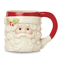 Кружка Дед Мороз фарфоровая, 350 мл