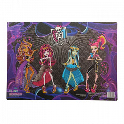 Покрытие на стол Centrum Мonster high А4, пластик