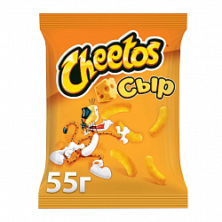 Кукурузные снеки Cheetos Сыр, 55 г