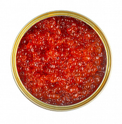 Икра зернистая Авистрон Премиум Лососевая нерка, 350 г