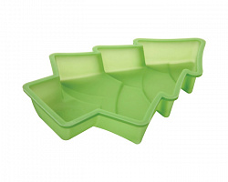 Форма для выпечки Елочка, силикон, 17,5х28,5х3,5 см