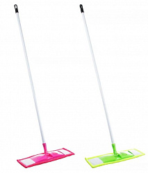 Швабра с насадкой из микрофибры Vetta, черенок 120x2,2см