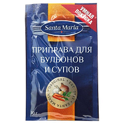 Приправа Santa Maria для бульонов и супов, 10 г