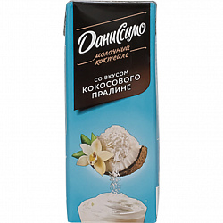 Молочный коктейль Danone Даниссимо Кокосовое пралине 2,5% БЗМЖ, 215 г