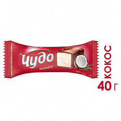 Сырок глазированный Чудо Кокос 28,7%, 40 г