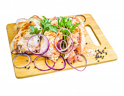 Рулетик куриный с грибами