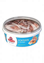 КОКТЕЙЛЬ ИЗ МОРЕПРОДУКТОВ В ЗАЛИВКЕ 300 Г САНТА БРЕМОР БЕЛАРУСЬ